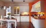 PVC Finish Idyllic Design Custom Kitchen Furniture (zc-056)