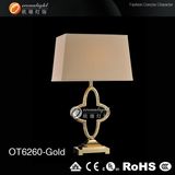 Light up Tables, Hotel Table Lamp, Desk Lamp LED Rechargeable Home Goods Table Lamps (OT6260-gold)