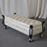 Classical Style Rectangle Leather Bedroom Stool for Room (SP-ES101)