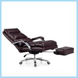 Modern Leather Iron Armrest Swivel Recliner Office Furniture Office Chair (WH-OC038)