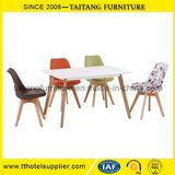 Comfortable Modern Design Wood Frame Upholstered Fabric Leisure Chair for Sale