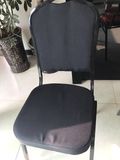 Steel Stackable Golden Banquet Modern Dining Church Chair