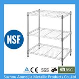 Hot Sale Chrome Storage Display Shelves 3 Tiers