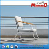 Stainless Steel Rocking Chair for Garden and Terrace