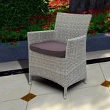 Aluminum Wicker Outdoor Pario Home Hotel Office Restaurant Leisure Dining Chair (J3571W)