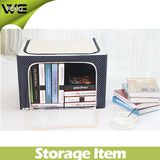 Oxford Cloth Folding Storage Cabinet Collapsible Storage Box