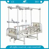 AG-Ob004 Ce& ISO Qualified 2 Cranks Metal Orthopedic Bed