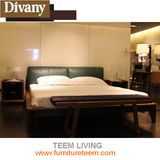 Teem Leather Headboard Upholstery Bed