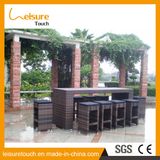 Outdoor Garden Patio Synthetic Rattan Bar Set Furniture