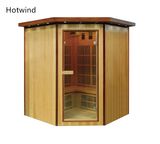 Corner Infrared Sauna, New Generator Sauna Room