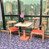 Solid Wooden Furniture Table Chair Set for Five Star Hotel