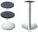 Powder Stand Stainless Steel and Rubber Table Base