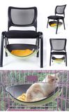 Hanging Small Pet Dog Cat EVA Felf Fabric Comfortable Rest Cage Chair Hammock Bed