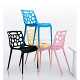Wholesale Attractive Outdoor Garden Hollow out Plastic Chair (SP-UC305)