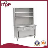 3 Drawer & Overshelves Bench Metal Cabinet (BC-C11)