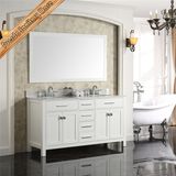 Fed-1985 60 Inch Hot Selling Double Sinks Modern Bathroom Furniture