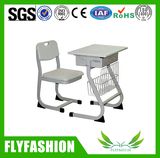 High Quality Plastic Single Desk and Chair (SF-56S)