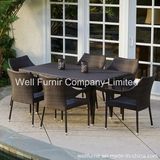 7-Piece Hampton Rattan Dining Set / Rattan Dining Chair