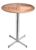 Round Teak Bar Table