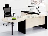 Popular MDF White Black Executive Wooden Office Desk (SZ-OD545)