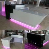 Hotel Arylic Lighted Commercial Restuarant Reception Desk