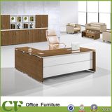 L Shape 1.8 Meter Melamine MFC Wooden Office Executive Desk