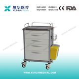 Four Drawers Hospital Emergency Trolley (C-4)