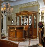 0038 Import Beech Solid Wood Carved by Hand Style Bar Table