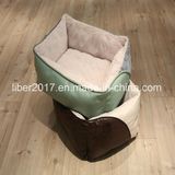 Pet Product PU Leather Warm Dog Bed Cat Sofa Bedding