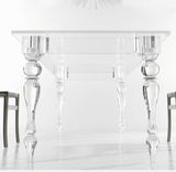 Custom Luxury Design Acrylic Dining Table