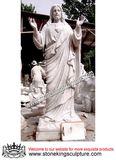 White Marble Jesus Sculpture of Top Quality (SK-2457)