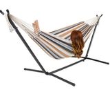 Garden Hammock with Metal Hammock Stand