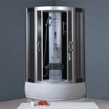 Corner Bathroom Steam Sliding Complete Glass Shower Cabinet Room