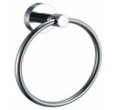 Brass Round Chrome Bathroom Accessories Towel Ring (2430)