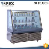 2017 New Style Supermarket Cake Showcase Price/Cake Chiller/Glass Cake Display Cabinet