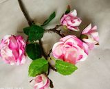 Artitifical Flower with Silk and Plastic for Home Decoration