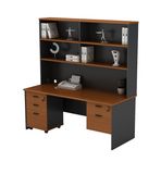Modern Office Table Design Melamine L Shape Executive Office Desk