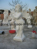 Excellent Quality Modern White Marble Headstone Tombstone Monument