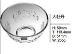 New Design Clear Glass Bowl Ice Cream Bowl Glassware with High Quality Sdy-F00343