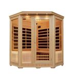 Corner Saunas Carbon Heater Infrared Sauna Room Sauna Room