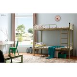 Factory Supply School Furniture Metal Dormitory Detachable Bunk Bed