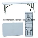 Hot Selling 8ft Rectangle Plastic Folding Table