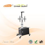 Aluminum Wood Furniture TV Stand for 30