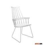 Steel Banquet Furniture Comback Sled Chair