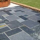 Popular Natural Black Slate Paving Slab for Outdoor Patio