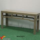 Unique Brown Vintage Wood Small Console Table Hallway