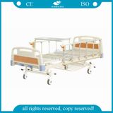 AG-BMS110 Ce ISO Approved 2 Cranks Cheap Manual Hospital Bed Price