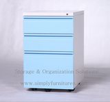 3-Drawer Office Mobile Filing Cabinet