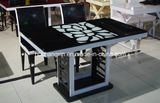 2015 New Design Hot Selling Glass Dining Table (CX-D-02)