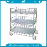 AG-Ss054 Hot Selling Durable Hospital Ss ISO&Ce Price for Hospital Dressing Trolley